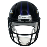 Zay Flowers Autographed Baltimore Ravens Speed Full Size Helmet Beckett