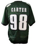 Jalen Carter Eagles Autographed/Signed Custom Football Jersey JSA 209890