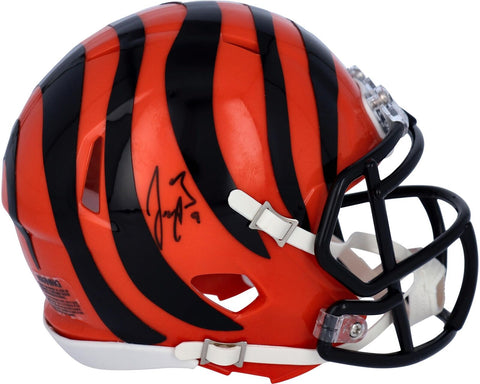 Joe Burrow Cincinnati Bengals Signed Riddell Speed Mini Helmet
