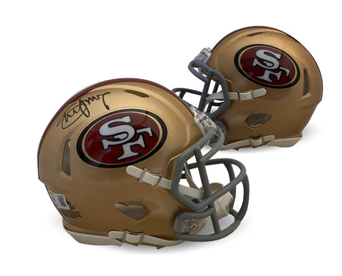 Steve Young Autographed San Francisco 49ers Signed Football Mini Helmet Beckett