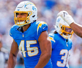 Tuli Tuipulotu Signed Los Angeles Chargers Jersey (Beckett) 2023 2nd Rnd Pck /LB