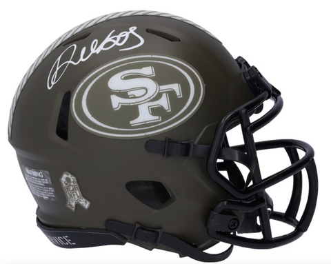 Deebo Sameuel Autographed 49ers STS Mini Speed Helmet Fanatics