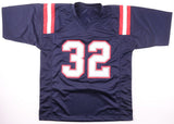 TreVeyon Henderson Signed New England Patriots Jersey (Beckett) 2025 2nd Rnd Pck