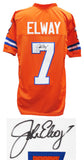 John Elway DENVER BRONCOS Signed Orange Crush Custom Football Jersey - SCHWARTZ