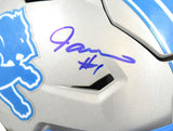 Jameson Williams Signed Detroit Lions Mid-Size SpeedFlex Helmet - Beckett Holo