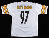 Cameron Heyward Signed Pittsburgh Steelers Jersey (Beckett QR) 3xPro Bowl D.T.