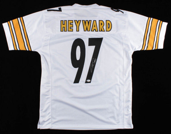 Cameron Heyward Signed Pittsburgh Steelers Jersey (Beckett QR) 3xPro Bowl D.T.