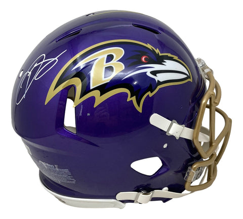 Odell Beckham Jr Signed Baltimore Ravens FS Flash Authentic Speed Helmet BAS