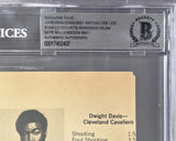 John Brisker Autographed Magazine Page Photo Supersonics 8 Sigs Beckett