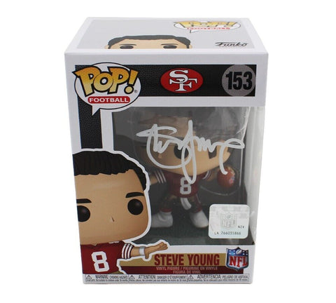 Steve Young Signed 49ers Model #153 Steve Young Funko Pop!
