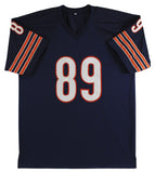 Mike Ditka Authentic Signed Navy Blue Pro Style Jersey Autographed BAS