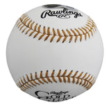 Reds Johnny Bench "10x GG" Signed Golden Glove Logo Baseball BAS #BY103714