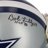Signed Bob Lilly Cowboys Helmet