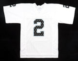 Jamarcus Russell Signed Oakland Raiders Jersey (Beckett) 2007 #1 Overall Pck Q.B