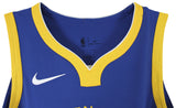 Warriors Stephen Curry Authentic Signed Blue Nike The Bay Swingman Jersey JSA
