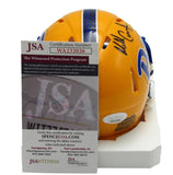 Matt Cavanaugh Autographed Speed Mini Football Helmet Pitt Panthers JSA