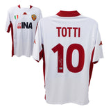 Francesco Totti Signed AS Roma Away Soccer Jersey #10 with Beckett COA