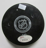 Sergei Bobrovsky Philadelphia Flyers Signed Flyers Logo Puck JSA 144365