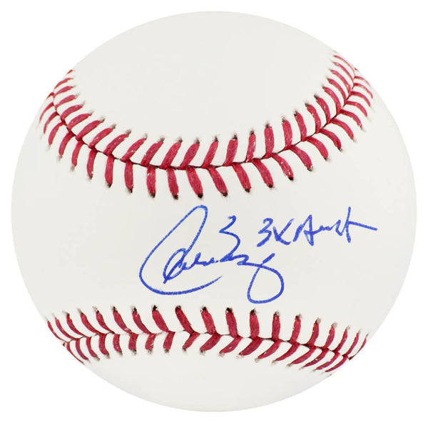 Carlos Baerga Signed Rawlings MLB Baseball w/3x All Star - (SCHWARTZ SPORTS COA)
