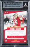 49ers Robbie Gould Authentic Signed 2019 Prestige #91 Card BAS Slabbed 3