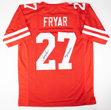 Irving Fryar "83 All American" Signed Nebraska Cornhuskers Jersey (JSA COA) W.R.