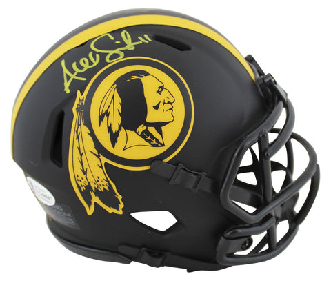 Redskins Alex Smith Signed Eclipse Speed Mini Helmet BAS Witnessed #WG68047