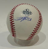 Jose Leclerc Autographed World Series Baseball - Texas Rangers | Fanatics COA