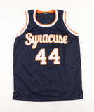 Derrick Coleman Signed Syracuse Black Jersey (JSA COA) #1 Pick 1990 New Jersey
