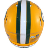 Brett Favre Autographed Green Bay Packers Authentic Helmet Beckett Witness 49189