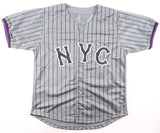 Ronny Mauricio Signed New York Mets City Connect Jersey (JSA) Utility Infielder