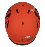 Ja'Marr Chase Autographed Bengals 'RAVE' Authentic Speed Helmet Beckett