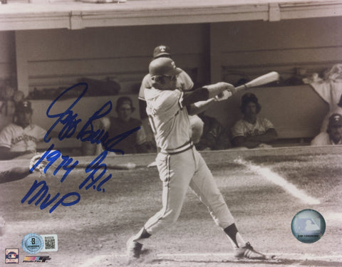 Rangers Jeff Burroughs 1974 AL MVP Authentic Signed 8x10 Photo BAS #BV03235