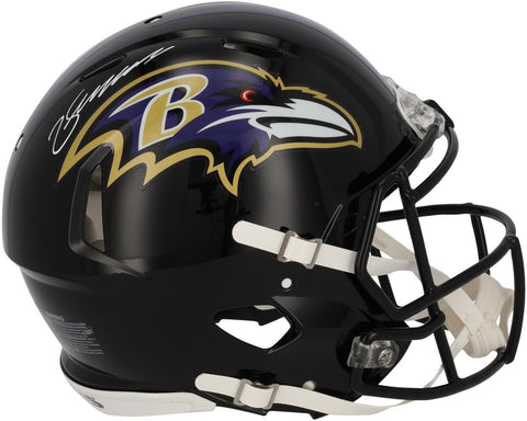 Zay Flowers Baltimore Ravens Autographed Speed Authentic Helmet