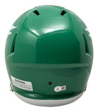 Brian Dawkins Signed Eagles FS Kelly Green Speed Replica Helmet BAS w/ Case