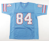 Billy "White Shoes" Johnson Signed Houston Oilers Jersey (TriStar) 3xPro Bowl WR