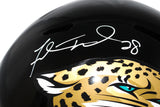 Fred Taylor Autographed Jacksonville Jaguars F/S speed Helmet BAS 39851