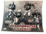 The Million Dollar Backfield 49ers 3x Autographed (Tittle, Mcelhenny, Perry) 11x