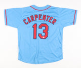 Matt Carpenter Signed St. Louis Cardinal Powder Blue Jersey (JSA COA) 3xAll Star