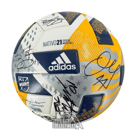 2021 Toronto FC Autographed Match Used Soccer Ball - BAS/Fanatics LOA (31 Sigs)