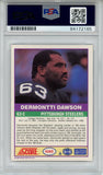 Dermontti Dawson Autographed 1989 Score #408S Rookie Card HOF PSA Slab 43588