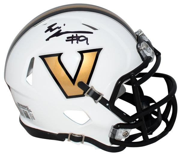 ELI STOWERS SIGNED VANDERBILT COMMODORES SPEED MINI HELMET BECKETT