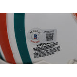 Larry Little Signed Miami Dolphins TB 1972 Mini Helmet Perfect Season BAS 46042