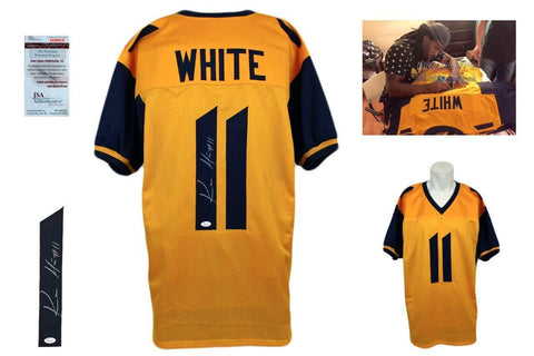 Kevin White Autographed SIGNED Jersey - JSA Witnessed w/ Photo - College