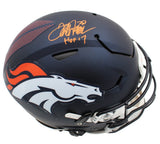 Terrell Davis Signed Denver Broncos Speed Flex Authentic NFL Helmet with "HOF 17