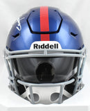 Lawrence Taylor Signed New York Giants Mid-Size SpeedFlex Helmet- Beckett W Holo