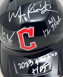 Manny Ramirez Signed Guardians Full Size Batting Helmet w/ 3 Inscriptions BAS