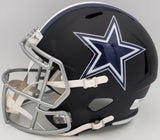EZEKIEL ELLIOTT AUTOGRAPHED COWBOYS MATTE BLACK FULL SIZE HELMET BECKETT 203005