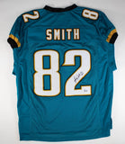 Jimmy Smith Signed Jacksonville Jaguars Pro Cut Jersey (GTSM) 5xPro Bowl / W.R.