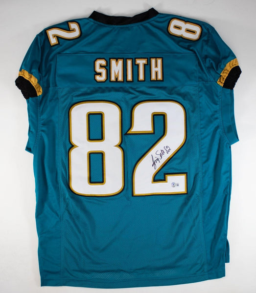 Jimmy Smith Signed Jacksonville Jaguars Pro Cut Jersey (GTSM) 5xPro Bowl / W.R.