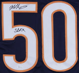 Mike Singletary Signed Bears Jersey Inscibed"S.B.XX" (JSA COA) Mtddle Linebacker